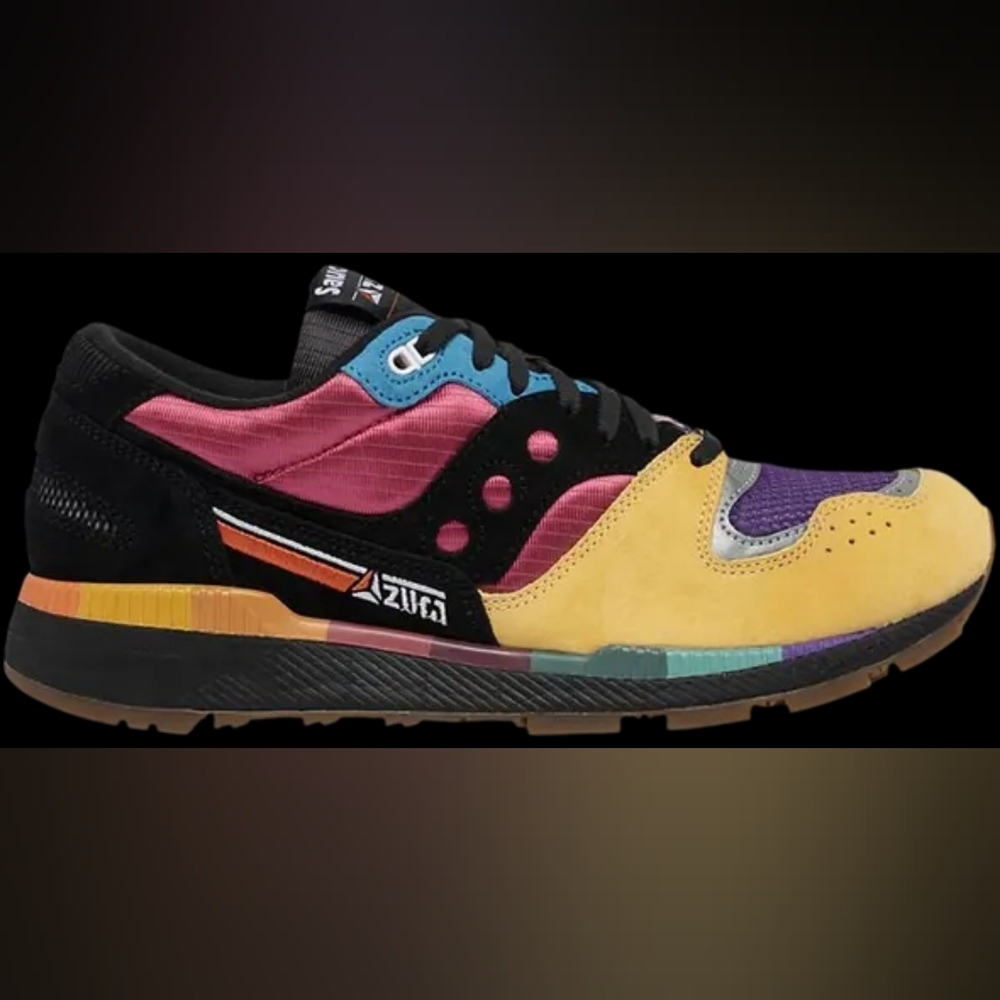 Saucony Azura Multi/Gum Noir Sneaker Unisex (Men's Sz. 7, Womens Sz 8.5)